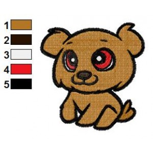 Free Animal for kids Cub Embroidery Design